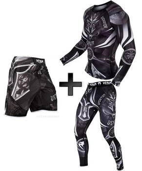 Комплект MMA "3в1" Venum Gladiator (Рашгард, Шорты и Легинсы) XS