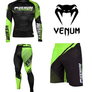 Комплект детский ММА "3в1" Venum Training Camp (Рашгард, Шорты и Легинсы) Рост 140 - 150 см