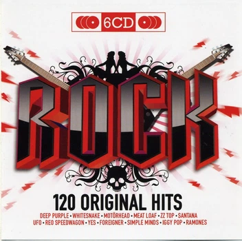 Музыкальный CD диск Various – 120 Original Hits - Rock 6CD (Фирменный)