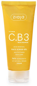 Гель-скраб для обличчя Ziaja Vitamin C B3 Niacinamide 100 мл (5901887056232)