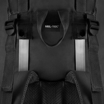 Тактичний рюкзак з дощовиком Mil-Tec Ranger 75 л Чорний (14030002)