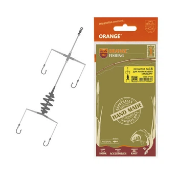 Оснастка на карася ORANGE #18 Spring, 40 гр., в уп. 1 шт.,MF1840