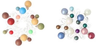 Gumki do włosów Inca Multicolour Little Balls 2 szt (8435142302033)