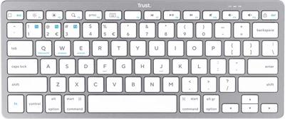 Klawiatura bezprzewodowa Trust TR24651 Bluetooth White (8713439246513)