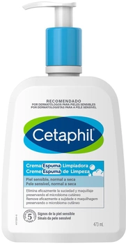 Очищувальний крем для обличчя Cetaphil Foaming Facial 473 мл (3499320015707)