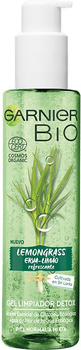 Детокс-гель для вмивання обличчя Garnier Bio Fresh Lemongrass 150 мл (3600542196710)