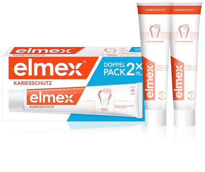 Зубная паста Elmex Caries Toothpaste 2 x 75 мл (8430442010152)