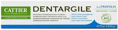 Зубная паста Cattier Paris Dentargile With Cosmebio Propolis 75 мл (3283950040075)