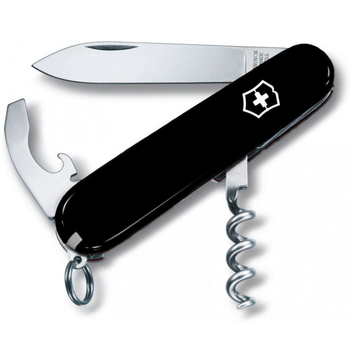 Складной швейцарский нож Victorinox Waiter Black 9in1 Vx03303.3