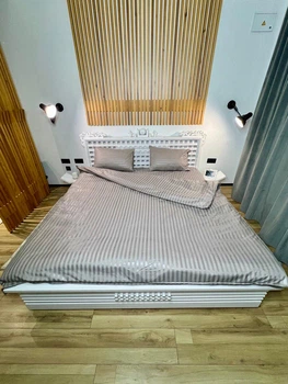 Євро комплект постільної білизни страйп Vital Textile SP-10 200х220см