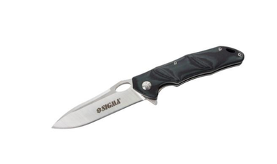 Нож складной 200мм, лезвие 85мм Sigma (4375761)