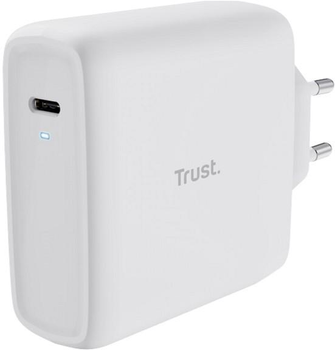 Ładowarka do telefonu Trust MAXO 100W USB-C + kabel 2 m UBS-C White (8713439251401)