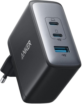 Зарядний пристрій для телефону Anker 100W 3-port USB Type-C (A2145G11)