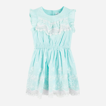 Дитяча сукня для дівчинки Cool Club CCG2412282 122 см Бірюзова (5903977251367)