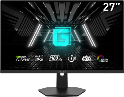 Монітор 27" MSI G274F -- FullHD Rapid IPS / 180 Hz / 1ms / 134% sRGB / G-sync Compatible / Night Vision / DP 1.2a / HDMI 2.0
