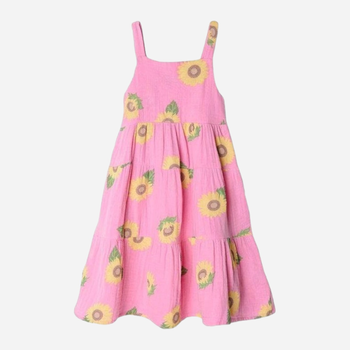 Sukienka letnia dla dziewczynki Cool Club CCG2413369 110 cm Różowa (5903977347299)