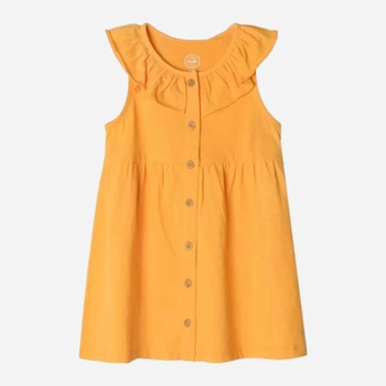 Sukienka dziecięca dla dziewczynki Cool Club CCG2402704 80 cm Żółta (5903977287267)