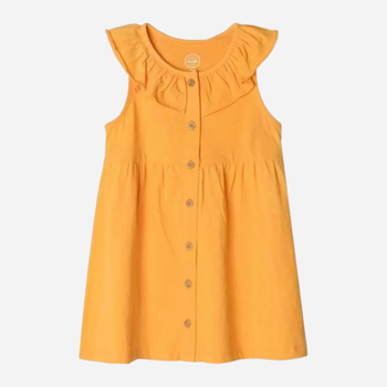 Sukienka dziecięca dla dziewczynki Cool Club CCG2402704 74 cm Żółta (5903977287250)