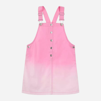 Sukienka ogrodniczka dziecięca dla dziewczynki Cool Club CCG2412012 110 cm Różowa (5903977253675)