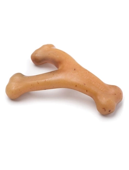 Іграшка для собак зі смаком курки Benebone Wishbone Chicken 18 см Brown (0854111004040)