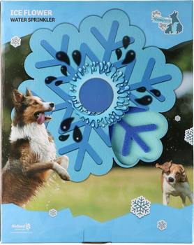 Інтерактивная іграшка для собак CoolPets Ice Flower Sprinkler 100 см Blue (8716759578494)
