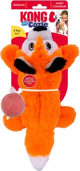 Zabawka dla psów Kong Cozie Pocketz Fox 32 cm Orange (0035585503592)