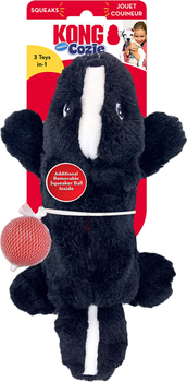 Іграшка для собак Kong Cozie Pocketz Skunk 29 cм Black (0035585503578)