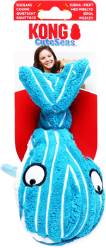 Zabawka dla psów Kong Cuteseas Whale 15 cm Multicolour (0035585319094)