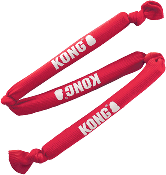 Zabawka dla psów Kong Signature Crunch Rope Tripple 36 cm Red (0035585503264)