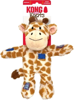 Zabawka dla psów Kong Wild Knots Giraffe Squeak Toy 14 cm Multicolour (0035585509372)