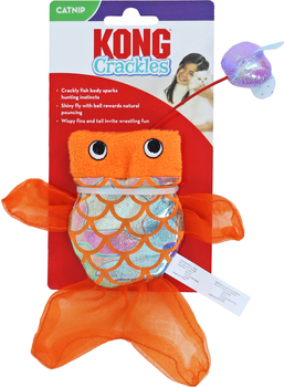 Zabawka dla kotów Kong Crackles Gulpz 20 cm Multicolour (0035585459271)