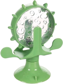 Іграшка для котів Flamingo Snack Dispenser Turna 16.3 см Green (5400585238105)