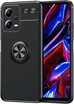 Чехол с кольцом Xiaomi Redmi Note 12 5G Autofocus Black (35044-2B)