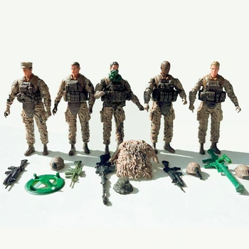 Набор солдатиков Elite Force Разведка, 5 фигурок 101854