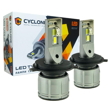Світлодіодні лампи головного світла Cyclone Led H4 H/L 6000K type 38