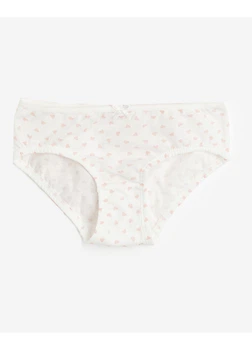 Трусики слипы для девочки H&M 0624543-108 134-140 см (8-10 years) Белый