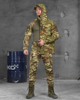 Тактичний костюм 4в1 штани+убакс+куртка+кепка L мультикам (85804)