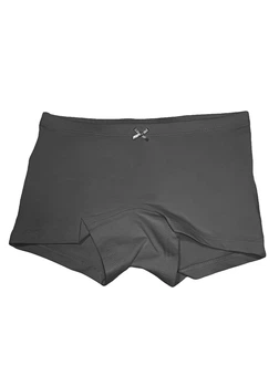 Трусики-боксеры однотонные для девочки H&M 0688916-132 134-140 см (8-10 years) графитовый