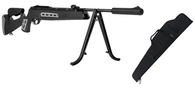 Пневматична Гвинтівка Hatsan 125 Sniper з посиленою газовою пружиною та чохлом