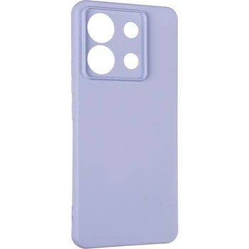 Чехол Fiji Full Soft Premium для Xiaomi Redmi Note 13 Pro 5G противоударный бампер с микрофиброй Violet
