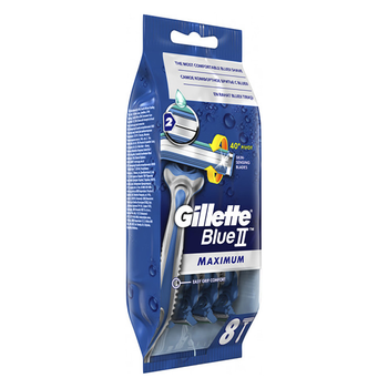 Станок одноразовий Gillette Blue 2 Maximum 8 шт (7702018956692)