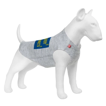 Майка для собак WAUDOG Clothes рисунок "Смелость", XS30, B 40-46 см, С 23-28 см