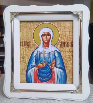 Икона Святая праведная Мариамна (Марианна) 24х21см