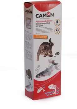 Interaktywna zabawka dla kotów Camon Cat Toy Tańcząca ryba Ariel 27 cm (8019808225111)