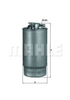 Фільтр палива Knecht KL160/1 MAHLE (KL1601)