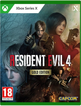Гра Xbox Series X Resident Evil 4 Gold Edition (Blu-ray диск) (5055060904336)
