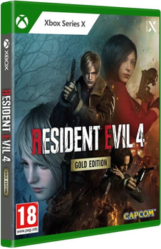 Гра Xbox Series X Resident Evil 4 Gold Edition (Blu-ray диск) (5055060904336)