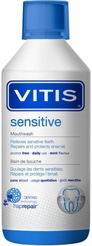 Płyn do płukania jamy ustnej Dentaid Vitis Sensitive 500 ml (8427426061958)