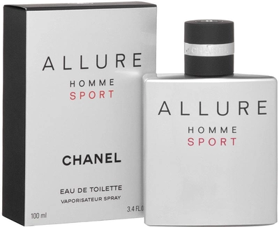 Woda toaletowa męska Chanel Allure Homme Sport EDT M 100 ml (3145891236309)
