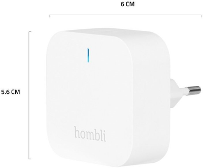 Приймач безпровідних датчиків Hombli Smart Bluetooth Bridge білий (HBSB-0109)